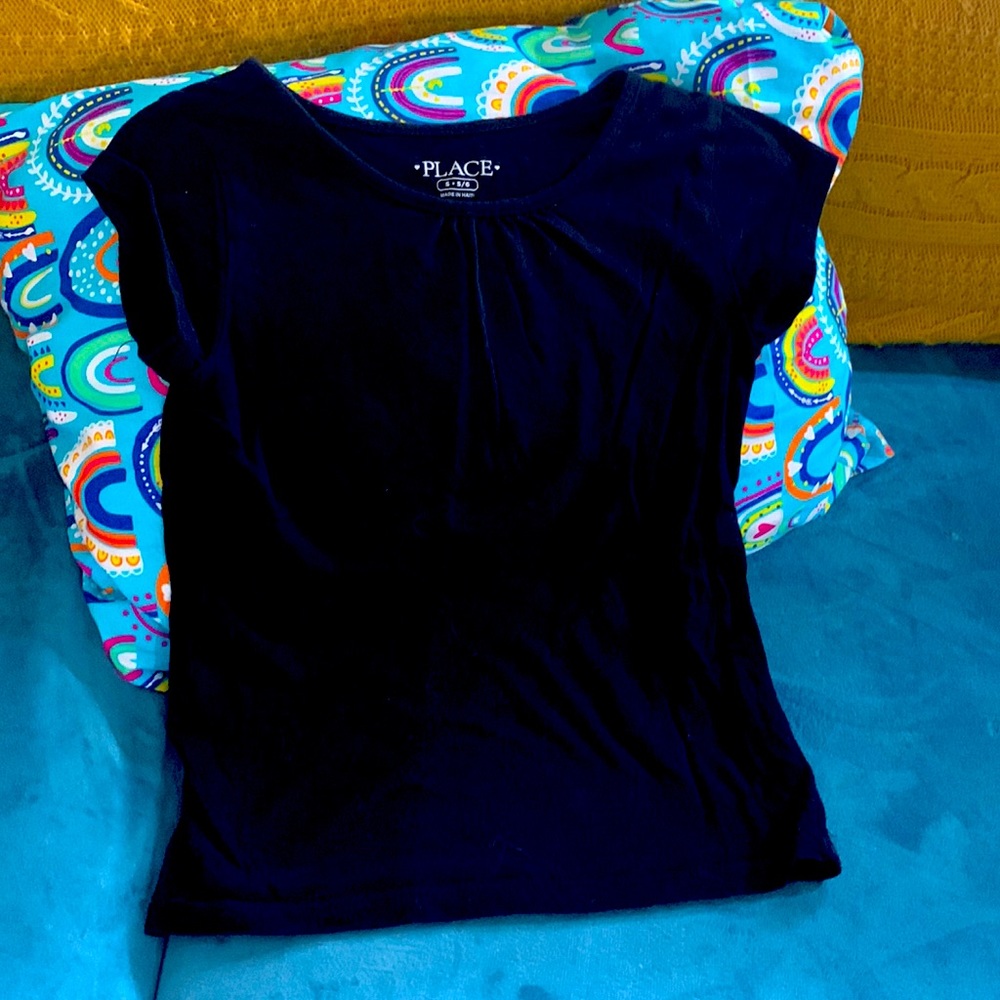 Girls 5/7 black top Children’s Place